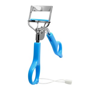 eyelash curler with plastic handle，Silicone Pad，chromeplate，JC13001-18