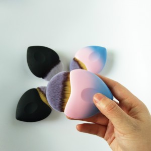 New Single Sweet Heart Shape powder makeup brushes used for foundation BB cream Liquid powder-JC14102-1