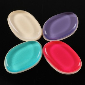 Double sides 2 in 1 make up silicone sponge for face-JC15002-2