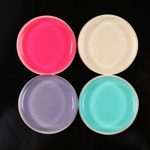 Double sides 2 in 1 make up silicone sponge for face-JC15003-1