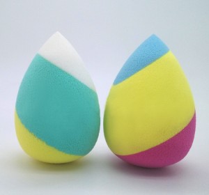 Eco-friendly multi color 3D makeup sponge-JC15004-1