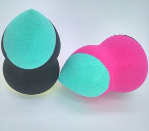 Eco-friendly multi color 3D makeup sponge-JC15004-3