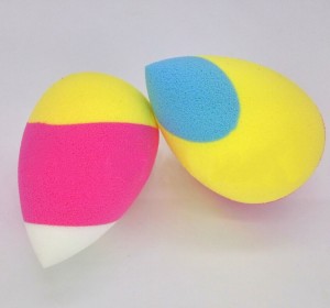 Eco-friendly multi color 3D makeup sponge-JC15004