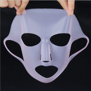 Top quality non smell easy to clean high quality female silicone face mask silicone facial mask-JC18001