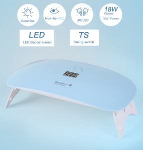 UV Lamp, 18W LED UV nail dryer curing lamp-JC44007-1